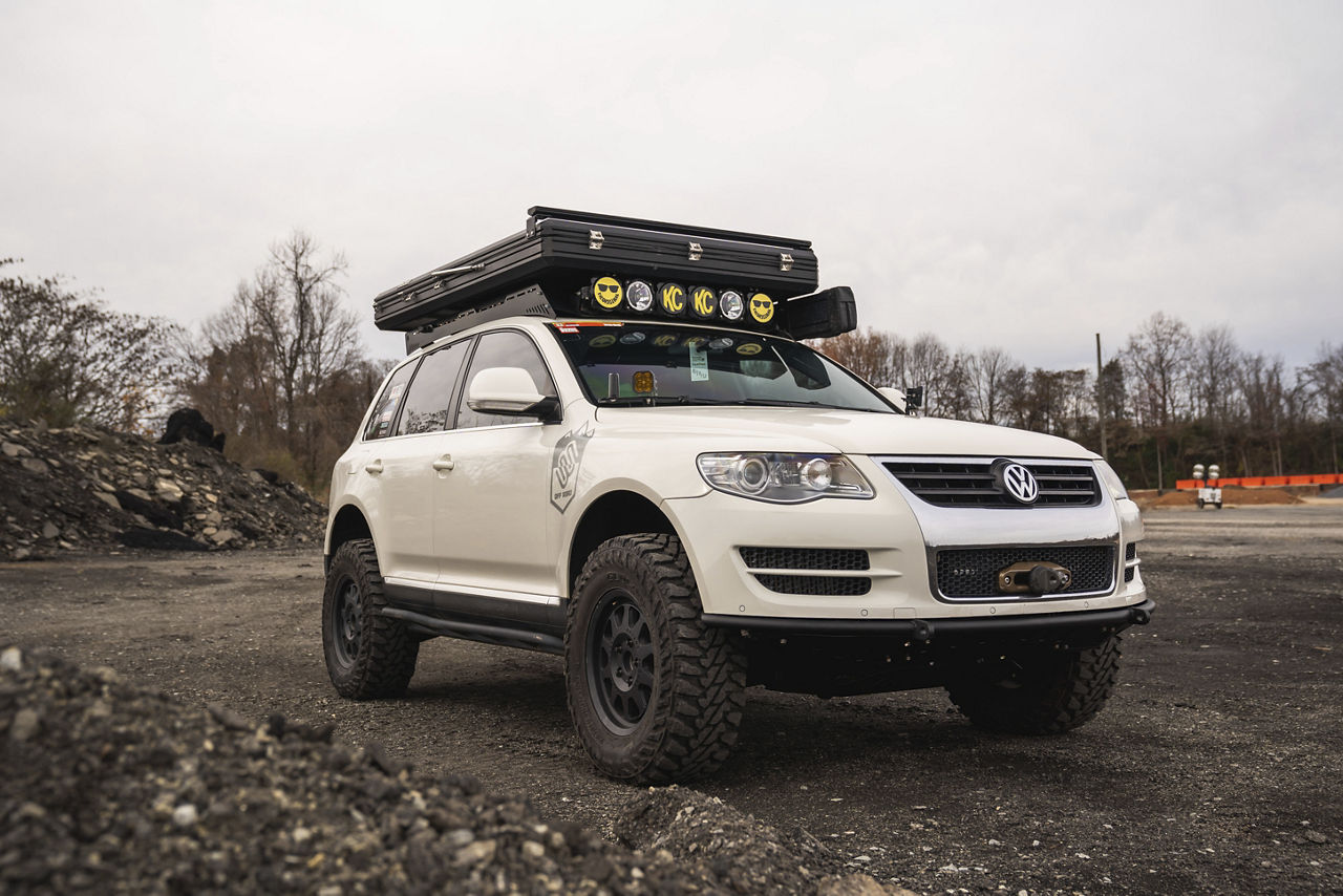 2008 Volkswagen Toureg - Black Rhino STADIUM - Black | Wheel Pros